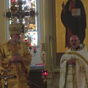 Photo of Fr. Michael's retirement service