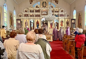 Photos from our Lenten mission service and meal