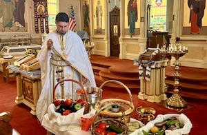Photos from the Transfiguration service
